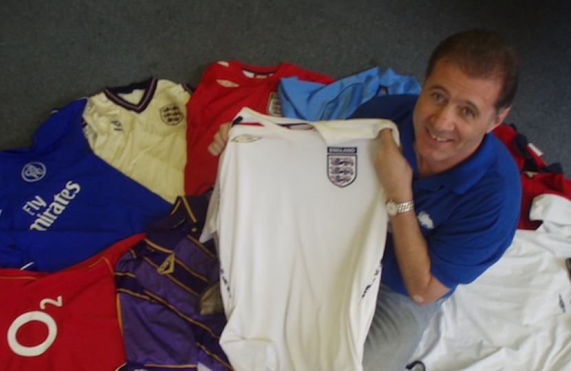 Mark Pawsey Football shirt appeal