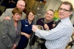 Mark Pawsey Mp visits Cardiac Rehabilitation Unit at Hospital of St Cross