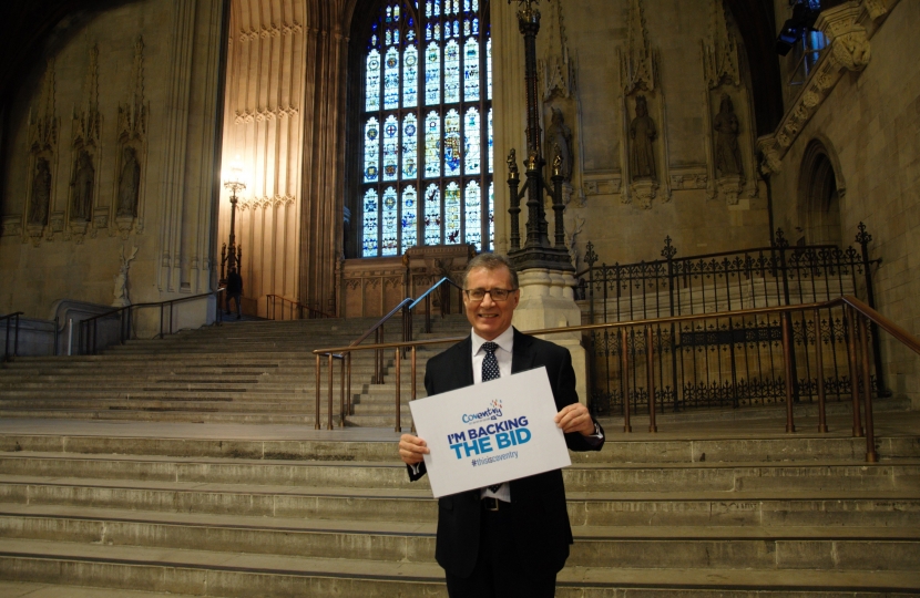 Mark supports the City of Culture bid