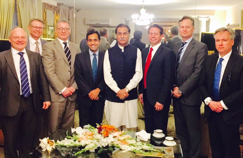 MPs with Speaker of Pakistan Parl