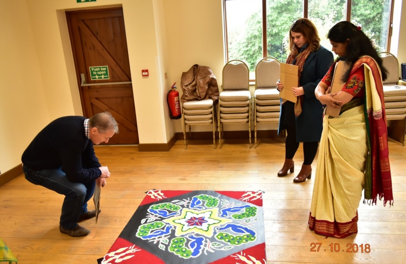 Judging the Kolam competition