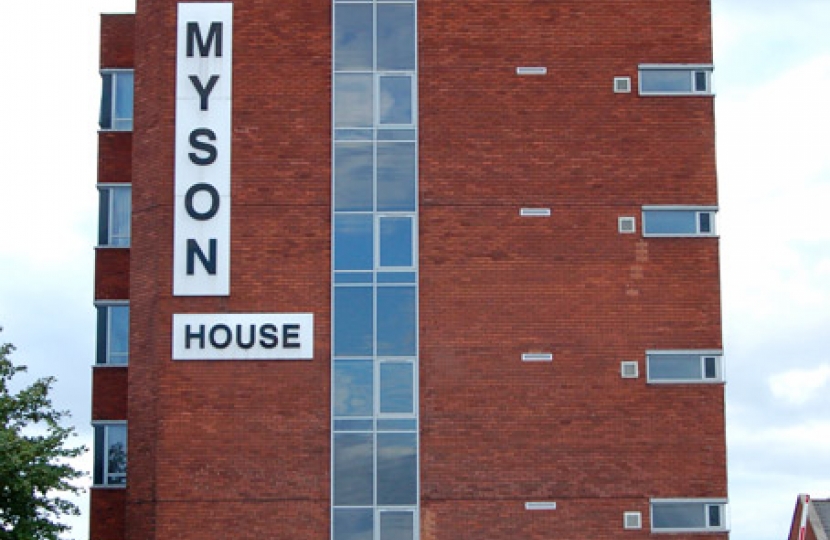 Myson House in Rugby the base of the General Social Care Council (GSCC)