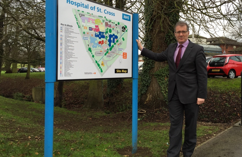 Mark Pawsey MP at the Hospital of St Cross