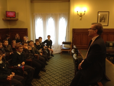 Bilton Junior School visit Parliament