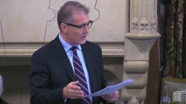 Rugby MP speaking in Westminster Hall