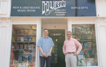 Mark Pawsey MP at Hunt's Bookshop in Rugby